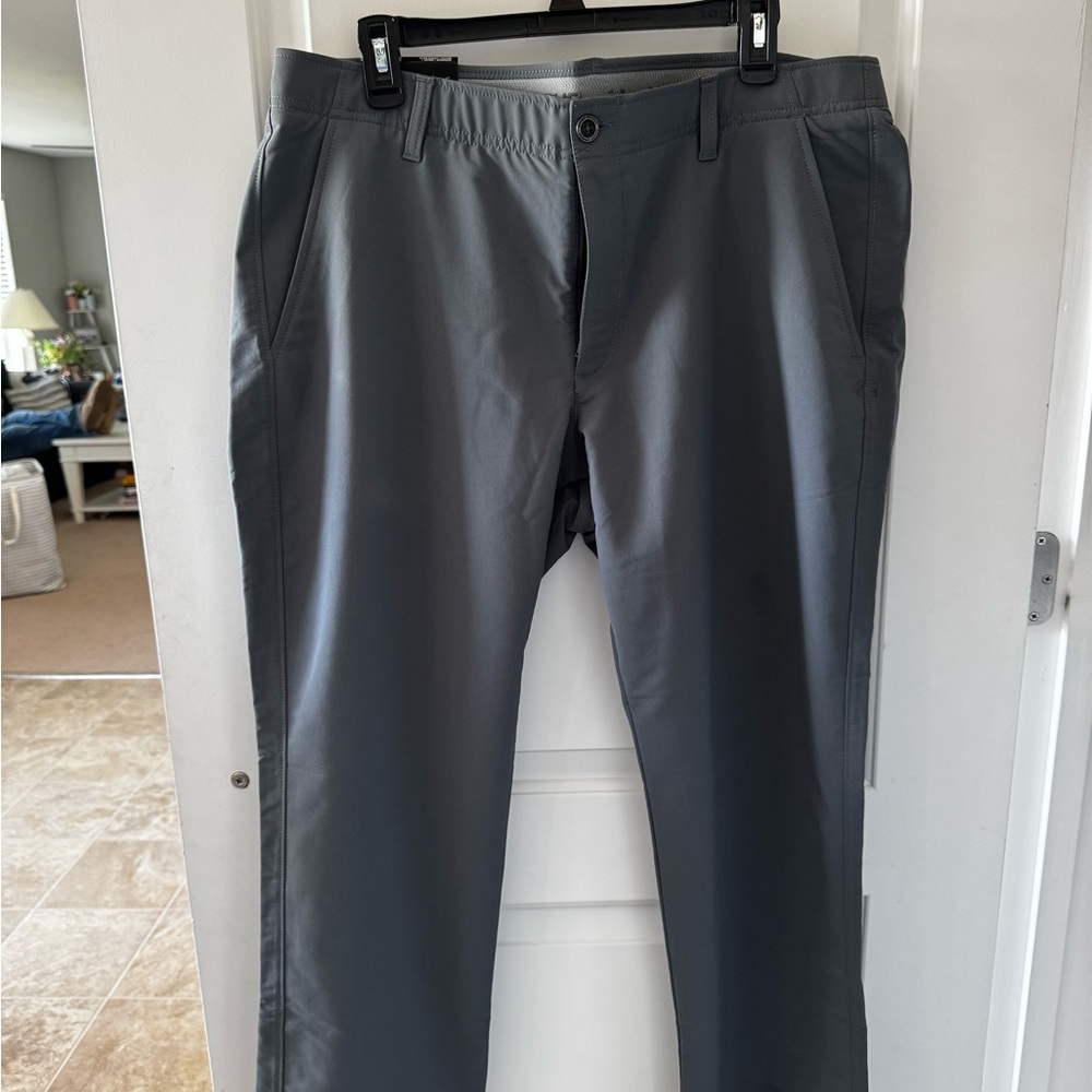 Under Armour Men's Charcoal Gray Performance golf pants